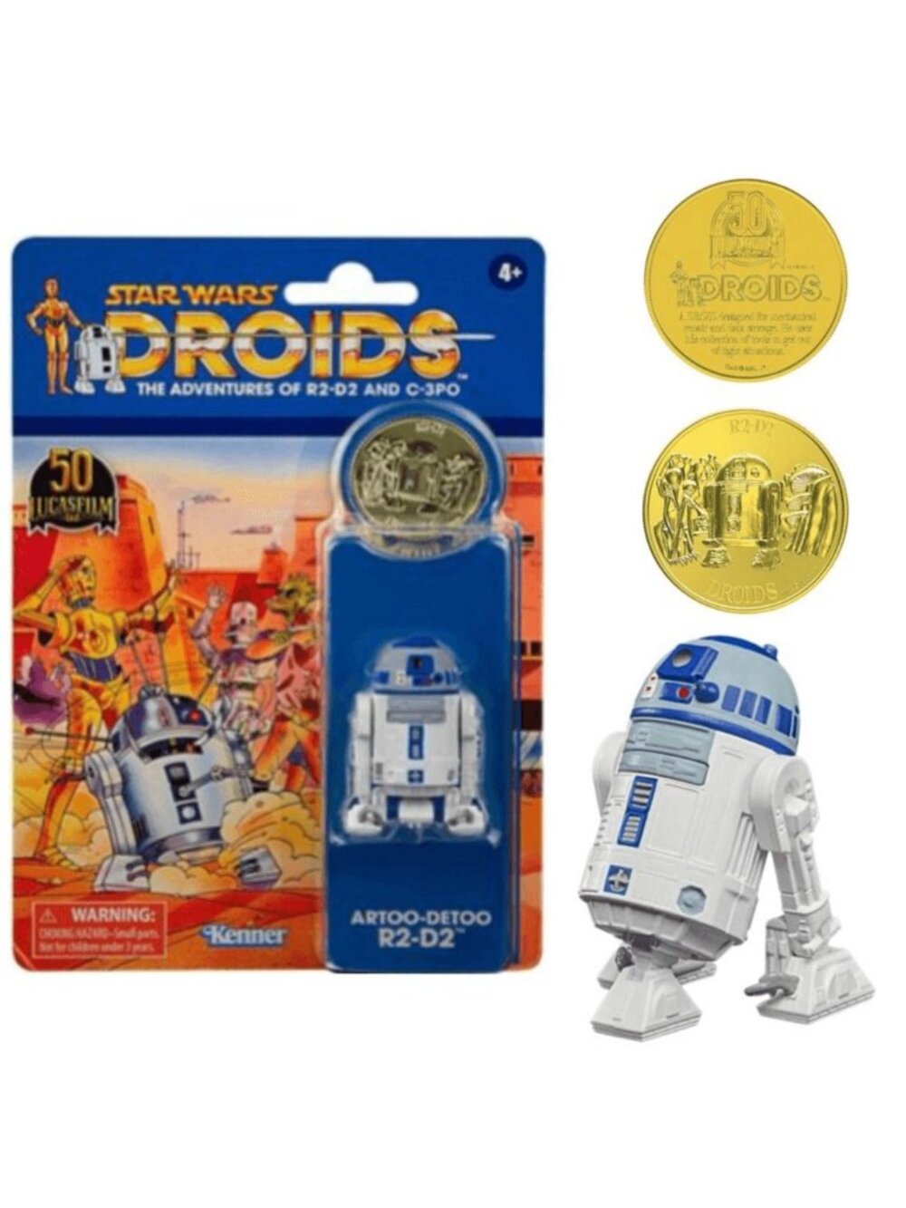 Star Wars 50th Anniversary Droids R2-D2 The Vintage Collection Action Figure NEW